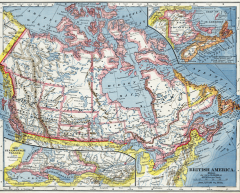 Map of Canada